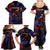 Puerto Rican Rooster Family Matching Summer Maxi Dress and Hawaiian Shirt Puerto Rico Pride and Power Spirit