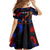 Puerto Rican Rooster Kid Short Sleeve Dress Puerto Rico Pride and Power Spirit