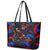 Puerto Rican Rooster Leather Tote Bag Puerto Rico Pride and Power Spirit
