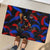Puerto Rican Rooster Rubber Doormat Puerto Rico Pride and Power Spirit