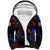 Puerto Rican Rooster Sherpa Hoodie Puerto Rico Pride and Power Spirit