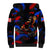 Puerto Rican Rooster Sherpa Hoodie Puerto Rico Pride and Power Spirit