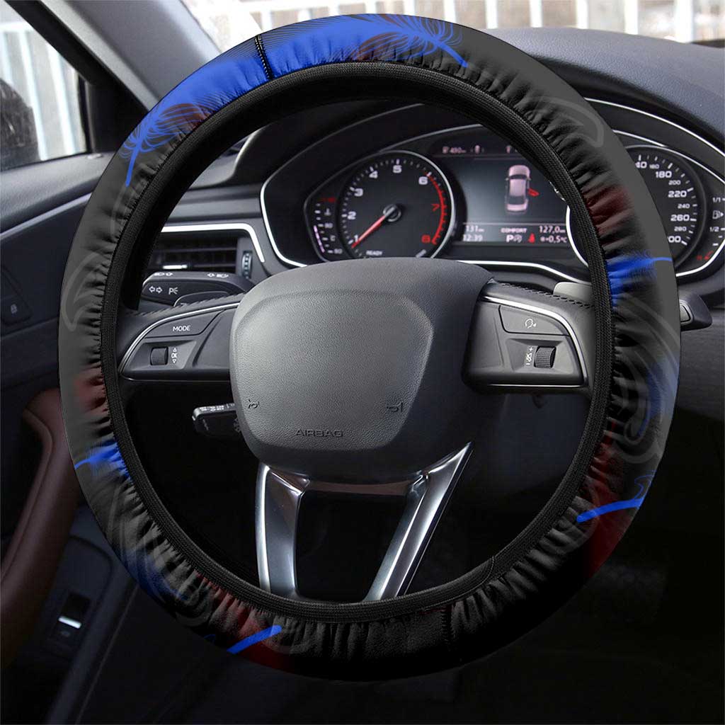 Puerto Rican Rooster Steering Wheel Cover Puerto Rico Pride and Power Spirit
