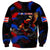 Puerto Rican Rooster Sweatshirt Puerto Rico Pride and Power Spirit