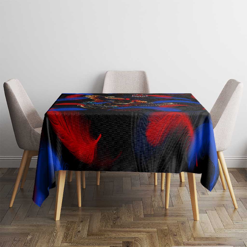 Puerto Rican Rooster Tablecloth Puerto Rico Pride and Power Spirit