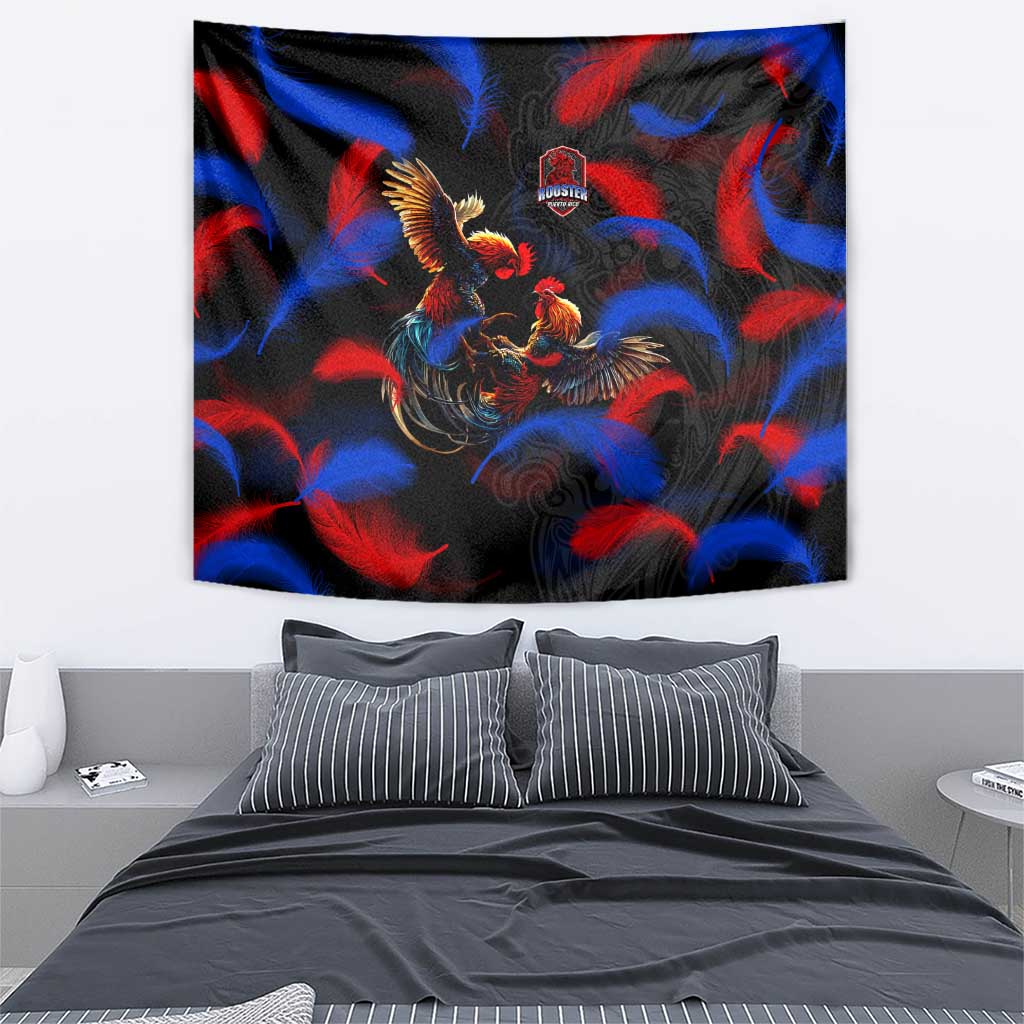 Puerto Rican Rooster Tapestry Puerto Rico Pride and Power Spirit