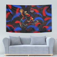 Puerto Rican Rooster Tapestry Puerto Rico Pride and Power Spirit