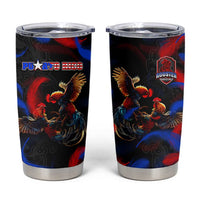 Puerto Rican Rooster Tumbler Cup Puerto Rico Pride and Power Spirit