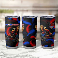Puerto Rican Rooster Tumbler Cup Puerto Rico Pride and Power Spirit
