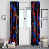 Puerto Rican Rooster Window Curtain Puerto Rico Pride and Power Spirit