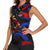 Puerto Rican Rooster Women Sleeveless Polo Shirt Puerto Rico Pride and Power Spirit