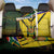 South Africa Coat Of Arms Back Car Seat Cover Protea Unity Heritage