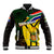 South Africa Coat Of Arms Baseball Jacket Protea Unity Heritage