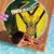 South Africa Coat Of Arms Beach Blanket Protea Unity Heritage