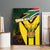 South Africa Coat Of Arms Canvas Wall Art Protea Unity Heritage