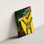 South Africa Coat Of Arms Canvas Wall Art Protea Unity Heritage