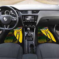 South Africa Coat Of Arms Car Mats Protea Unity Heritage