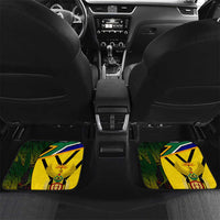 South Africa Coat Of Arms Car Mats Protea Unity Heritage
