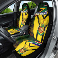 South Africa Coat Of Arms Car Seat Cover Protea Unity Heritage