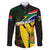 South Africa Coat Of Arms Family Matching Puletasi and Hawaiian Shirt Protea Unity Heritage