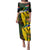 South Africa Coat Of Arms Family Matching Puletasi and Hawaiian Shirt Protea Unity Heritage