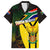 South Africa Coat Of Arms Family Matching Summer Maxi Dress and Hawaiian Shirt Protea Unity Heritage