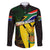 South Africa Coat Of Arms Family Matching Summer Maxi Dress and Hawaiian Shirt Protea Unity Heritage