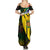 South Africa Coat Of Arms Family Matching Summer Maxi Dress and Hawaiian Shirt Protea Unity Heritage