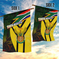 South Africa Coat Of Arms Garden Flag Protea Unity Heritage