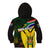 South Africa Coat Of Arms Kid Hoodie Protea Unity Heritage