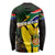 South Africa Coat Of Arms Long Sleeve Shirt Protea Unity Heritage