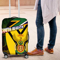 South Africa Coat Of Arms Luggage Cover Protea Unity Heritage