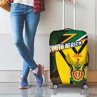 South Africa Coat Of Arms Luggage Cover Protea Unity Heritage