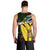 South Africa Coat Of Arms Men Tank Top Protea Unity Heritage