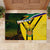South Africa Coat Of Arms Rubber Doormat Protea Unity Heritage