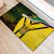 South Africa Coat Of Arms Rubber Doormat Protea Unity Heritage