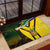 South Africa Coat Of Arms Rubber Doormat Protea Unity Heritage