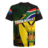 South Africa Coat Of Arms Rugby Jersey Protea Unity Heritage