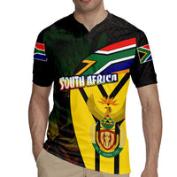 South Africa Coat Of Arms Rugby Jersey Protea Unity Heritage