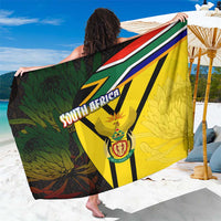 South Africa Coat Of Arms Sarong Protea Unity Heritage