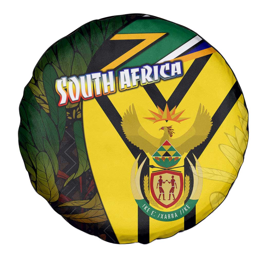 South Africa Coat Of Arms Spare Tire Cover Protea Unity Heritage