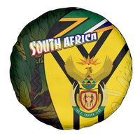 South Africa Coat Of Arms Spare Tire Cover Protea Unity Heritage