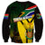 South Africa Coat Of Arms Sweatshirt Protea Unity Heritage
