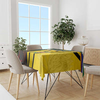 South Africa Coat Of Arms Tablecloth Protea Unity Heritage