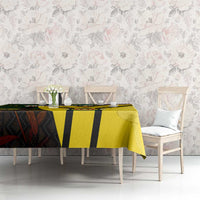 South Africa Coat Of Arms Tablecloth Protea Unity Heritage