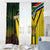 South Africa Coat Of Arms Window Curtain Protea Unity Heritage