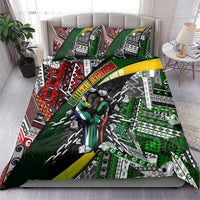 South Africa Never Give Up Bedding Set SA Fist of Freedom