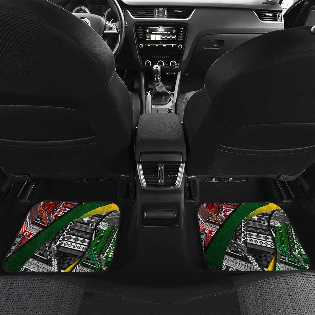 South Africa Never Give Up Car Mats SA Fist of Freedom