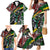 South Africa Never Give Up Family Matching Mermaid Dress and Hawaiian Shirt SA Fist of Freedom