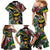 South Africa Never Give Up Family Matching Mermaid Dress and Hawaiian Shirt SA Fist of Freedom